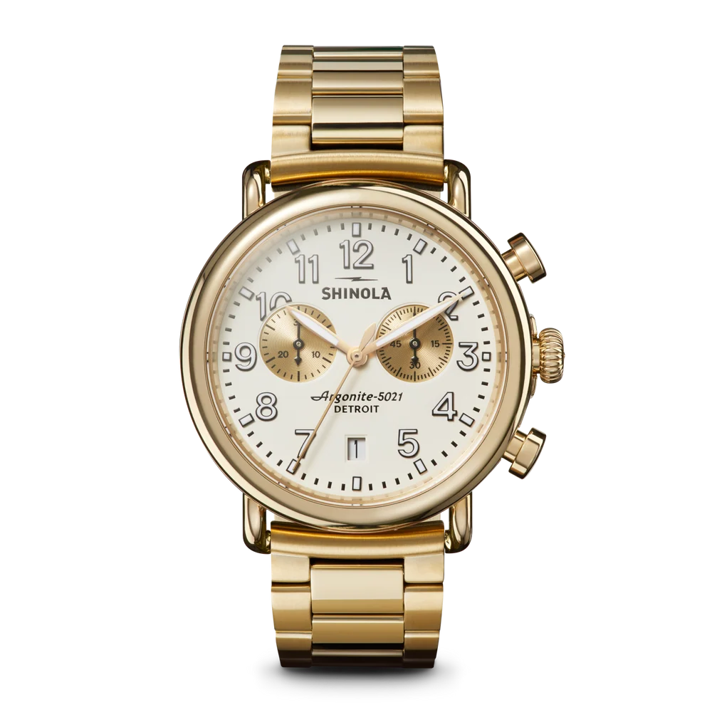 RUNWELL 41MM CHRONOGRAPH WATCH
