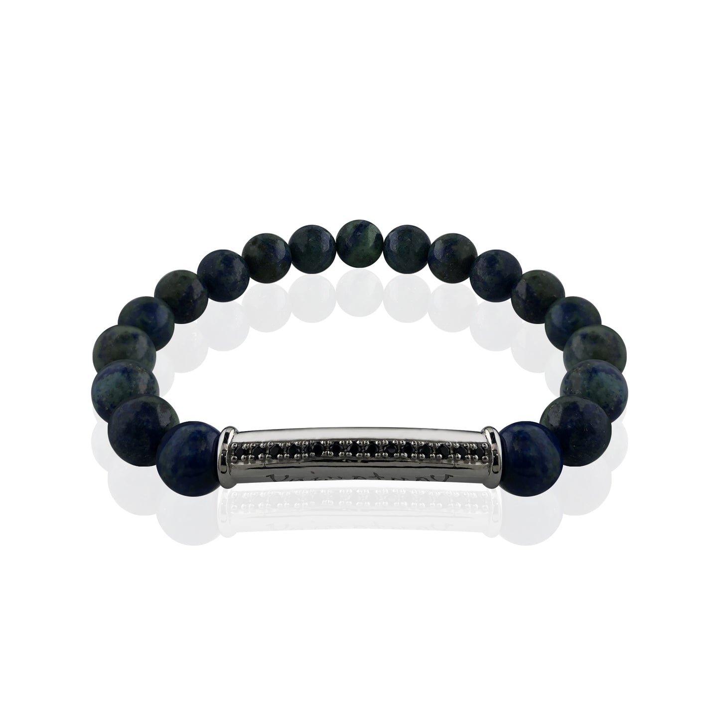 Spiritual beaded bracelet 8"