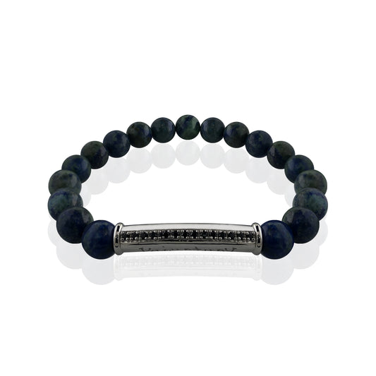 Spiritual beaded bracelet 8"