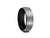 8MM Brushed GRAY GUNMETAL Tungsten Wedding BAND DOME AND BLACK INTERIOR