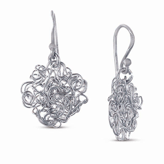STERLING SILVER DANGLE EARRINGS