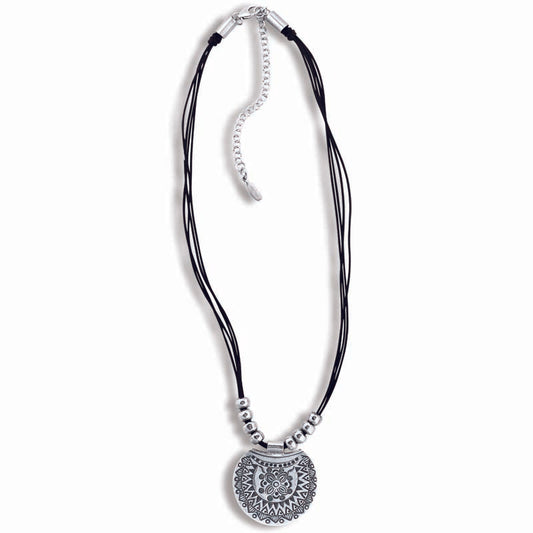 STERLING SILVER PENDANT NECKLACE