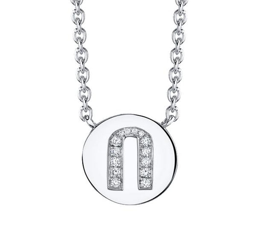 925 STERLING SILVER ARMENIAN INITIAL NECKLACE