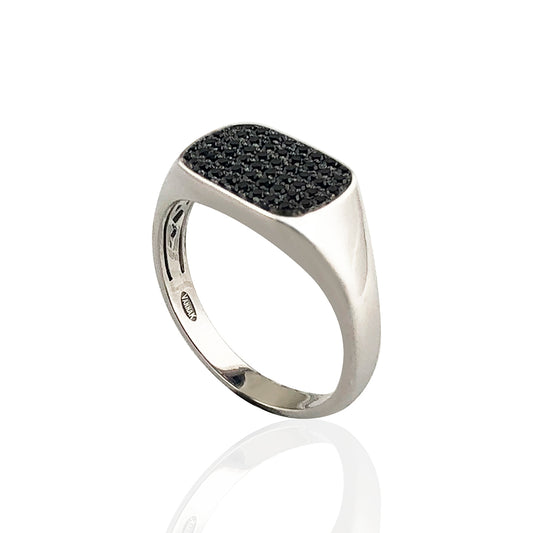 925 Sterling Silver Men's Signet Ring
