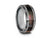 Mother of Pearl Inlay Tungsten Ring - Wedding Band - Engagement Ring - MOP Inlay - Beveled Shaped - Comfort Fit  8mm