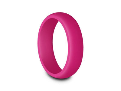 Ladies Silicone Ring - Cross Fit - Active - Flexible - Girl's Rubber Ring - Wedding Band - Silicone Ring - Comfort Fit 6mm - Vantani Wedding Bands