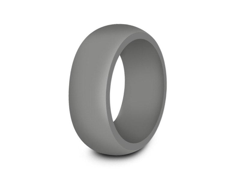 Amazon.com: ThunderFit Silicone Rings for Men, Bevelled (7.5mm Wide -  Black, Dark Grey, Dark Blue, Dark Green - Size 4.5-5 (15.7mm)): Clothing,  Shoes & Jewelry