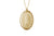 14K Yellow Gold 11x16mm Oval Mary Medal