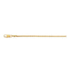 14K Yellow Gold 1.30mm Cable Chain