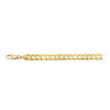14K Yellow Gold 6.9mm Curb Chain