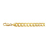 14K Yellow Gold 9.7mm Curb Chain