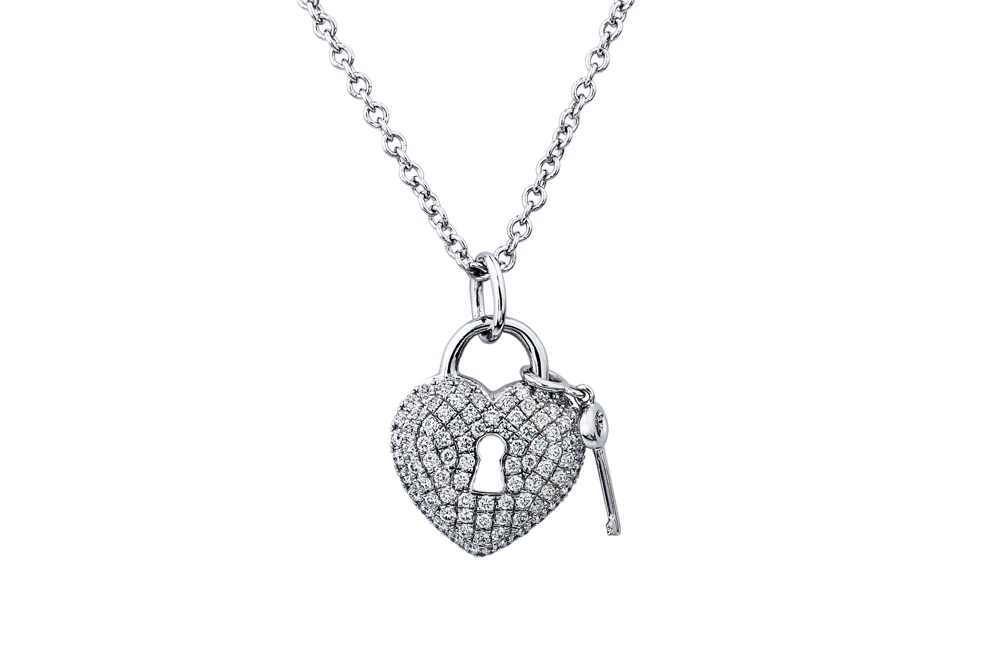 Lock and key necklace deals