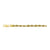 14K Yellow Gold 3.5mm Diamond Cut Rope Chain