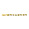 14K Yellow Gold 4mm Diamond Cut Rope Chain
