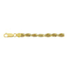 14K Yellow Gold 5mm Diamond Cut Rope Chain