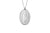 925 STERLING SILVER 11x16MM OVAL MARY MEDAL