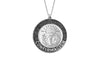 925 STERLING SILVER 12MM ROUND CONFIRMATION MEDAL