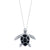 14K White Gold Sea Turtle (Honu) Diamond Necklace
